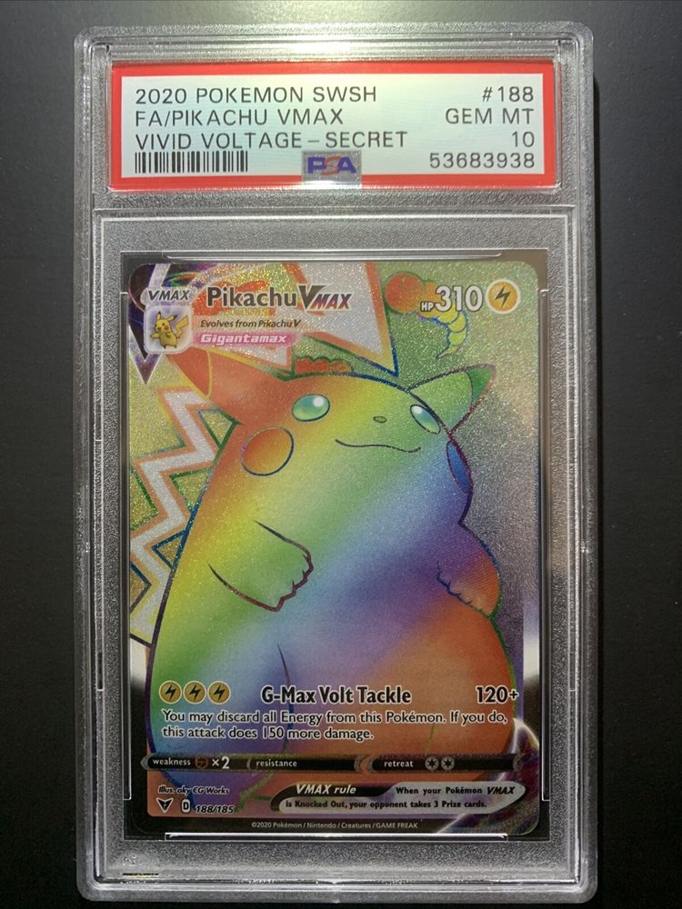 vmax secret rare pikachu