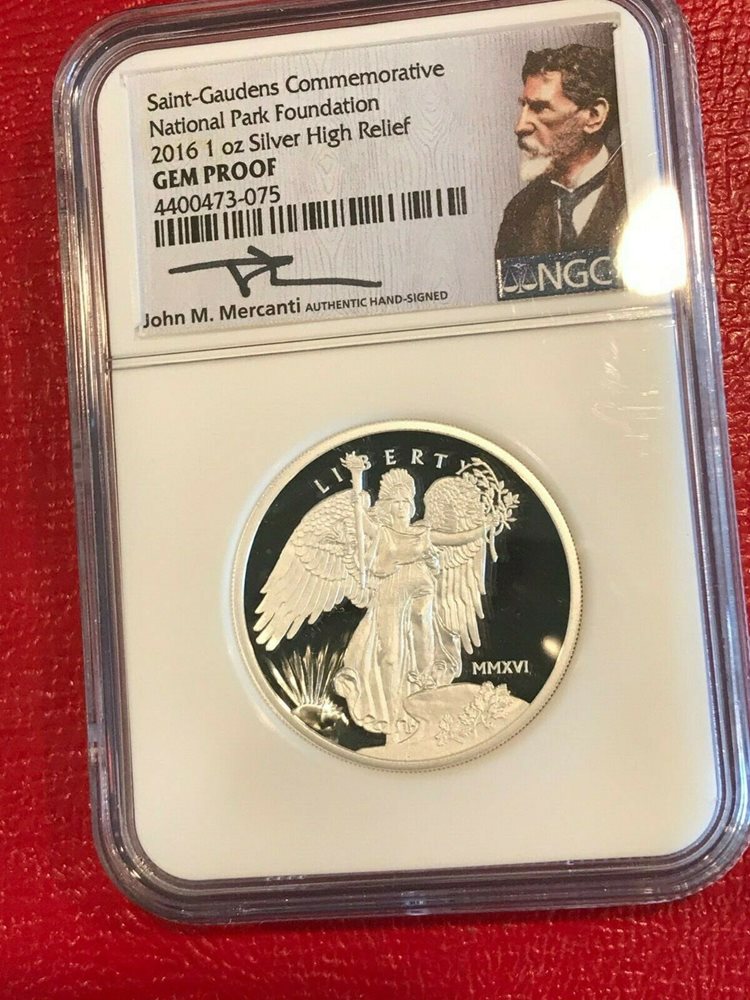 P Saint-Gaudens Nat.Park 1 oz Sil High Relief Gem Proof Details about 2016 P Saint-Gaudens Nat.Park 1 oz Sil High Relief Gem Proof Details about 2016