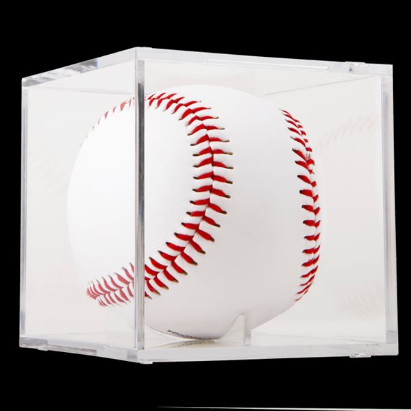 NEW Ballqube Grandstand Baseball Display Case Box w/ Cr