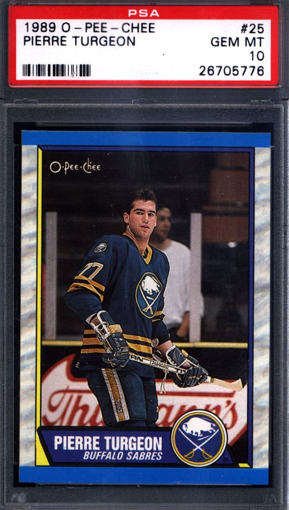 Pierre Turgeon Hockey Cards