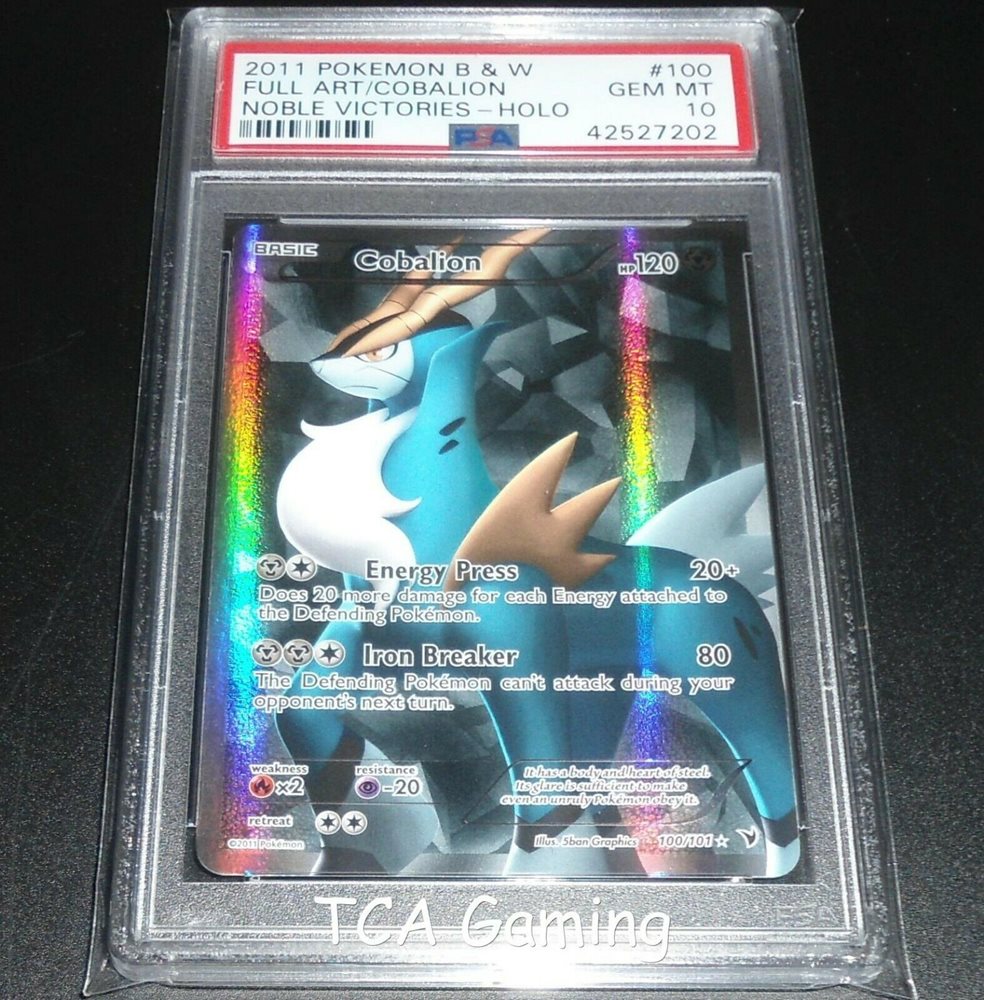 Pokemon NOBLE VICTORIES FULL ART N 101//101 TRAINER HOLO FOIL PSA 10 GEM MINT #*