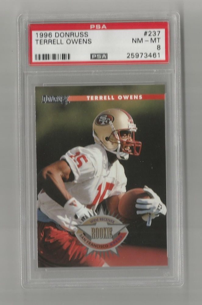 その他 UpperDeck Terrell Owens NFL 1996 Rookie 1996 Classic NFL Rookies Gold #94 Terrell Owens RC Rookie