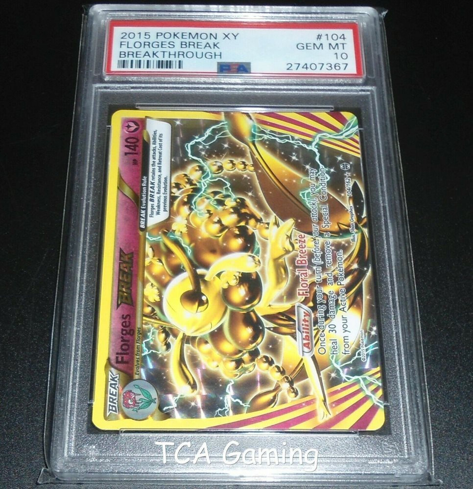 Pokemon XY BREAKthrough Florges BREAK 104//162 Rare Card