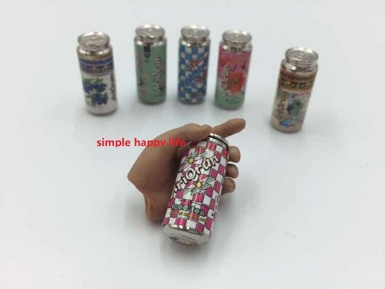 6 x 1//6 Arizona tea can Dollhouse Miniature Bar Drink Decor Hot Toys ❶USA❶