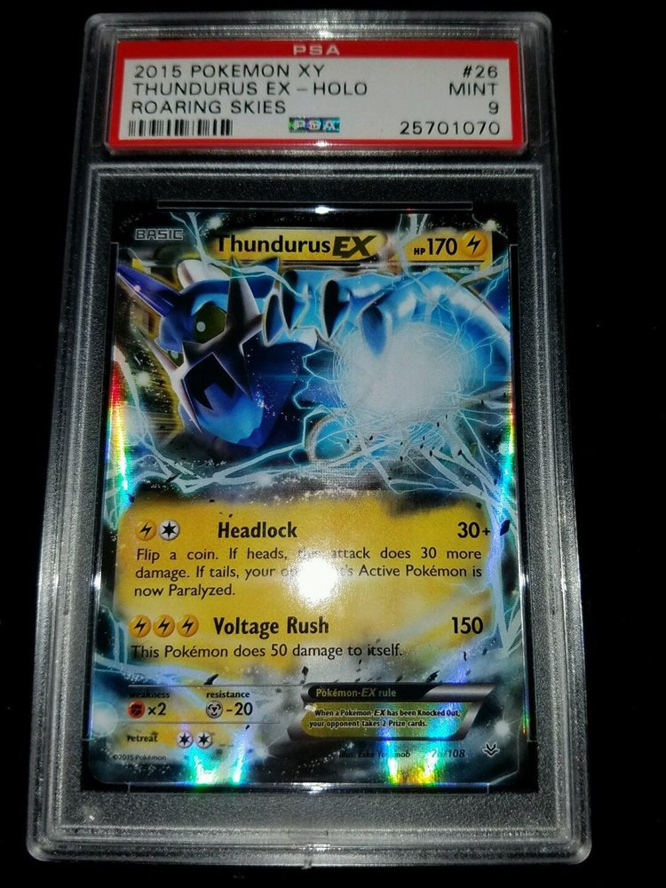 thundurus ex pokemon card value | Dex Attack 1 Thundurus EX - 2014 (Haruto