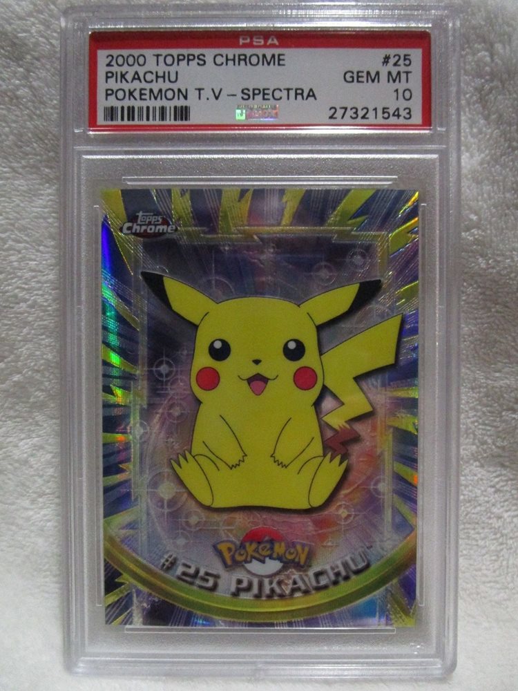 【PSA10】ピジョン 英語 topps chrome POKEMON TV Auction Prices Realized Tcg Cards 2000 TOPPS CHROME POKEMON T.V.