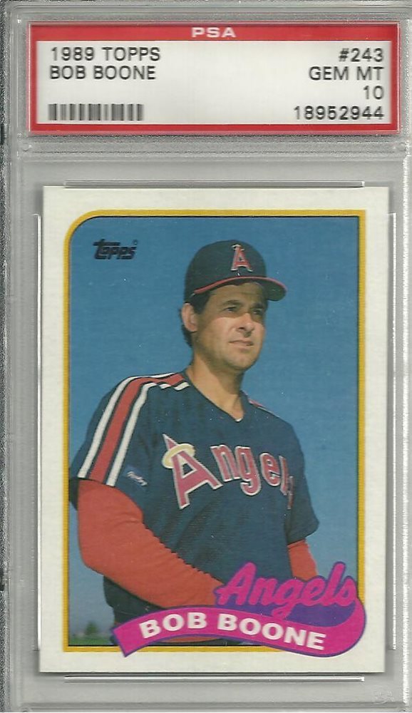Auction Prices Realized Baseball Cards 1989 Topps Bob Boone