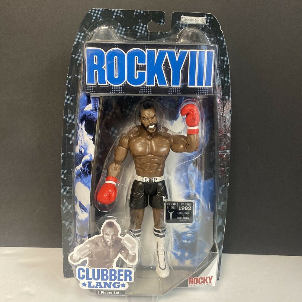 Jakks Pacific Rocky III 3 Clubber Lang Black Trunks aka