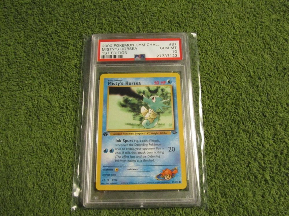 Pokemon Gym Challenge Common Card #87//132 Mistys Horsea