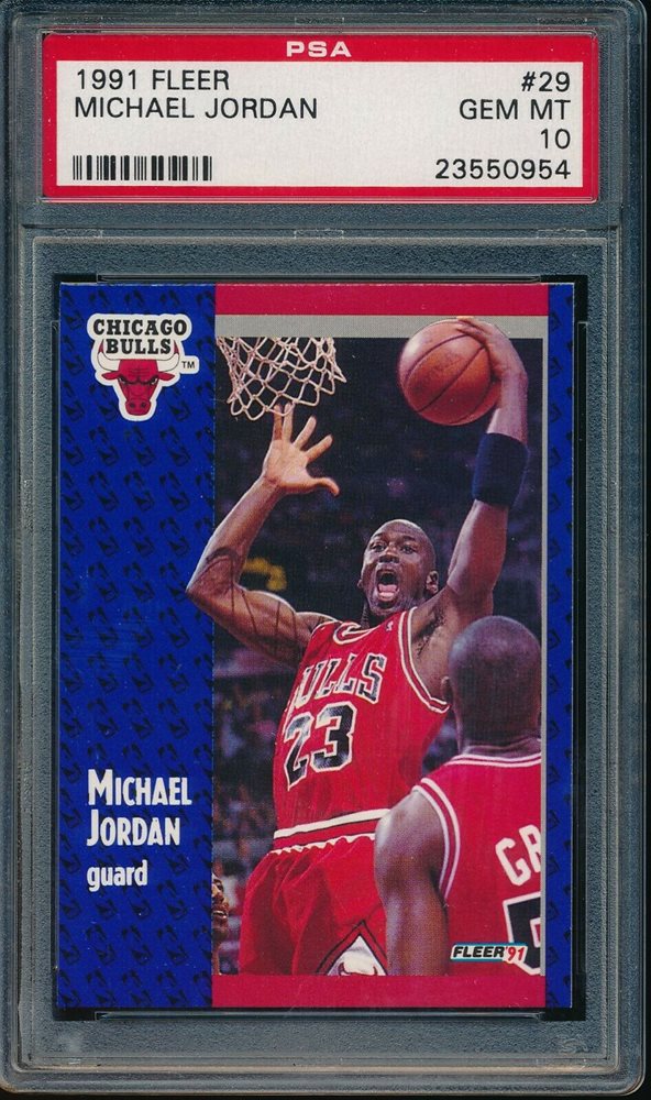 91 fleer jordan