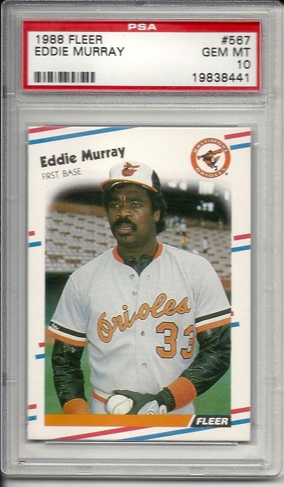 Auction Prices Realized Baseball Cards 1988 Fleer Eddie Murray