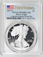 2017 S Silver Kennedy Limited Edition Proof Set PCGS PR 69 DCAM First Strike