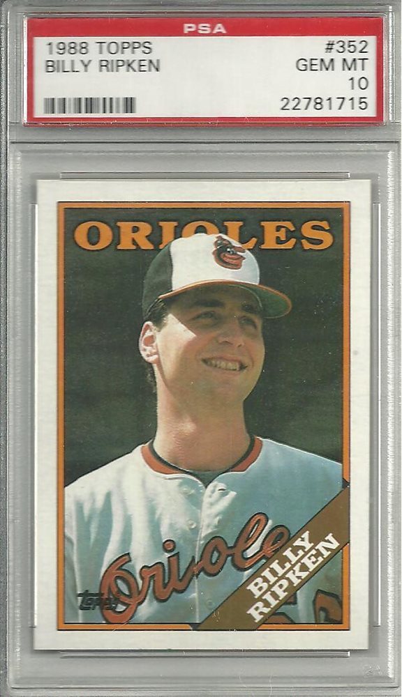 Auction Prices Realized Baseball Cards 1988 Topps Billy Ripken