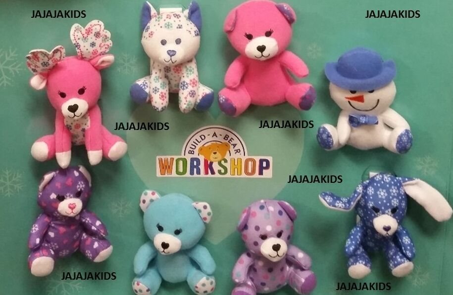 McDonalds 2015 BUILD A BEAR COMPLETE SET O