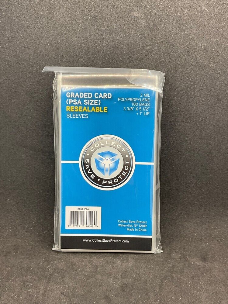 PSA Graded Card Sleeves 100 Ct