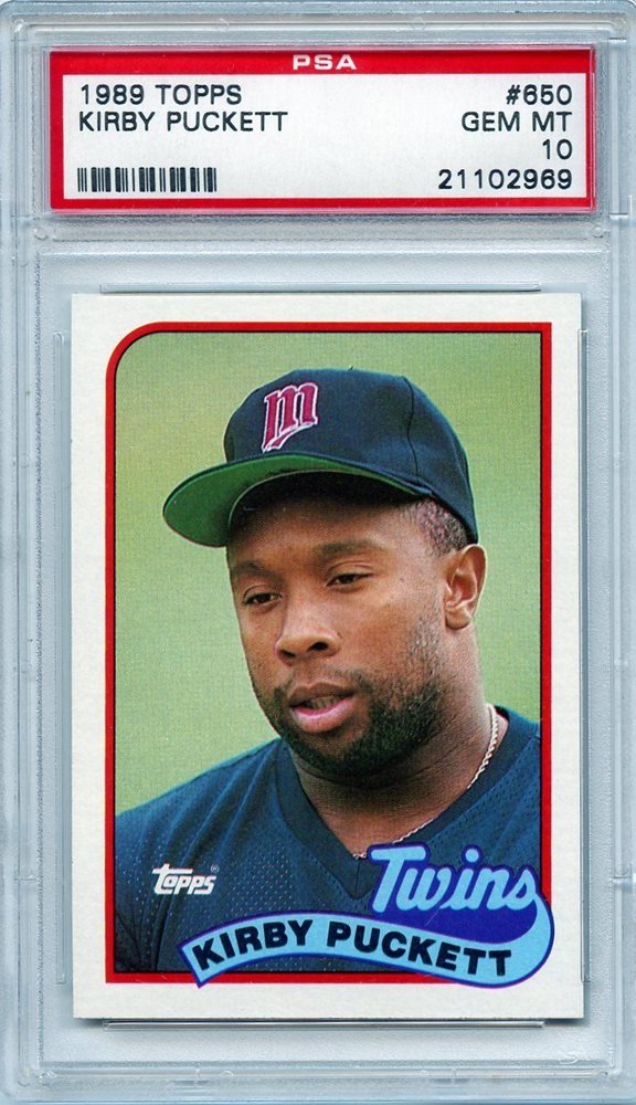 Auction Prices Realized Baseball Cards 1989 Topps Kirby Puckett