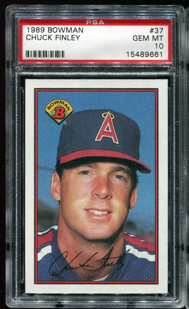 Auction Prices Realized Baseball Cards 1989 Bowman Chuck Finley