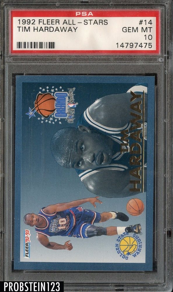 Auction Prices Realized Basketball Cards 1992 Fleer All-Stars Tim Hardaway