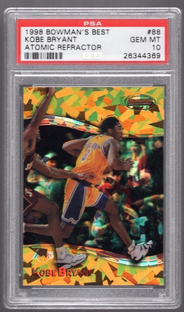 Auction Prices Realized Basketball Cards 1998 BOWMAN'S BEST Kobe