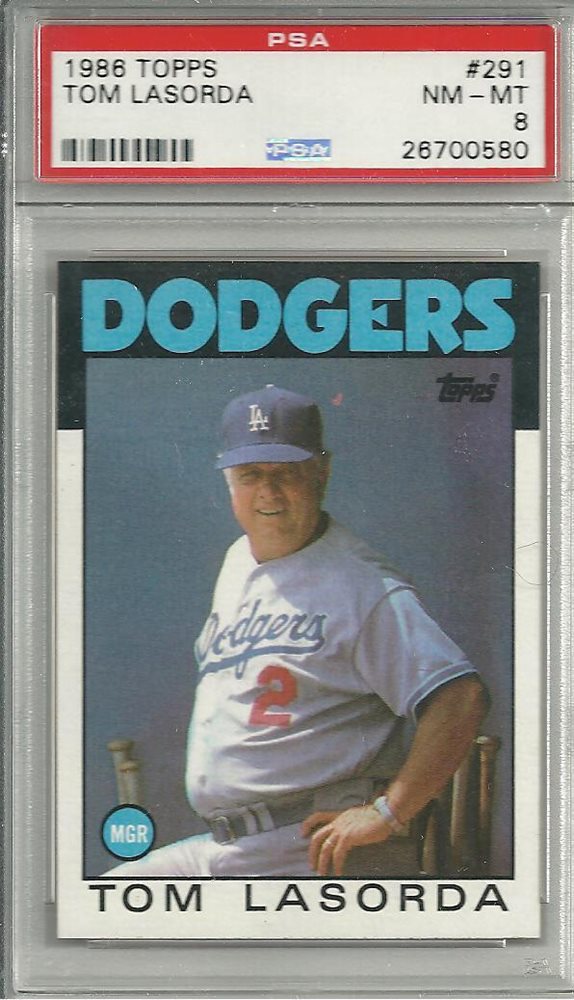Auction Prices Realized Baseball Cards 1986 Topps Tom Lasorda
