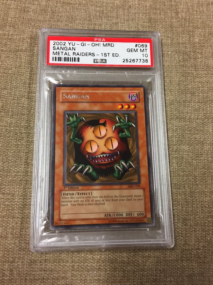 Yugioh Sangan Yu-Gi-Oh! Sangan Card - 1st Edition Near Mint Yugioh Metal Raiders Booster Box Card List Yugioh Sangan Yu-Gi-Oh! Sangan Card - 1st Edition Near Mint Yugioh Metal Raiders Booster Box Card List
