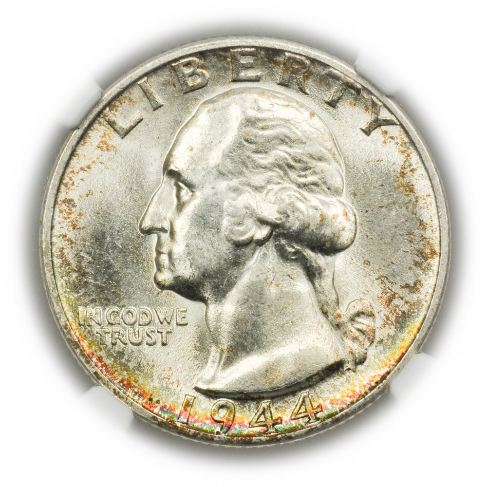 1944-S Washington Quarter MS65 PCGS 65 Mint State