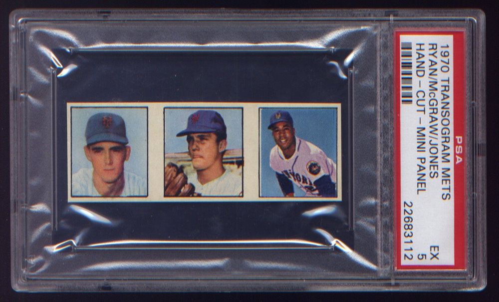Transogram Baseball Empty Auction Prices Realized Baseball Cards 1970 TRANSOGRAM METS Cleon Jones ...