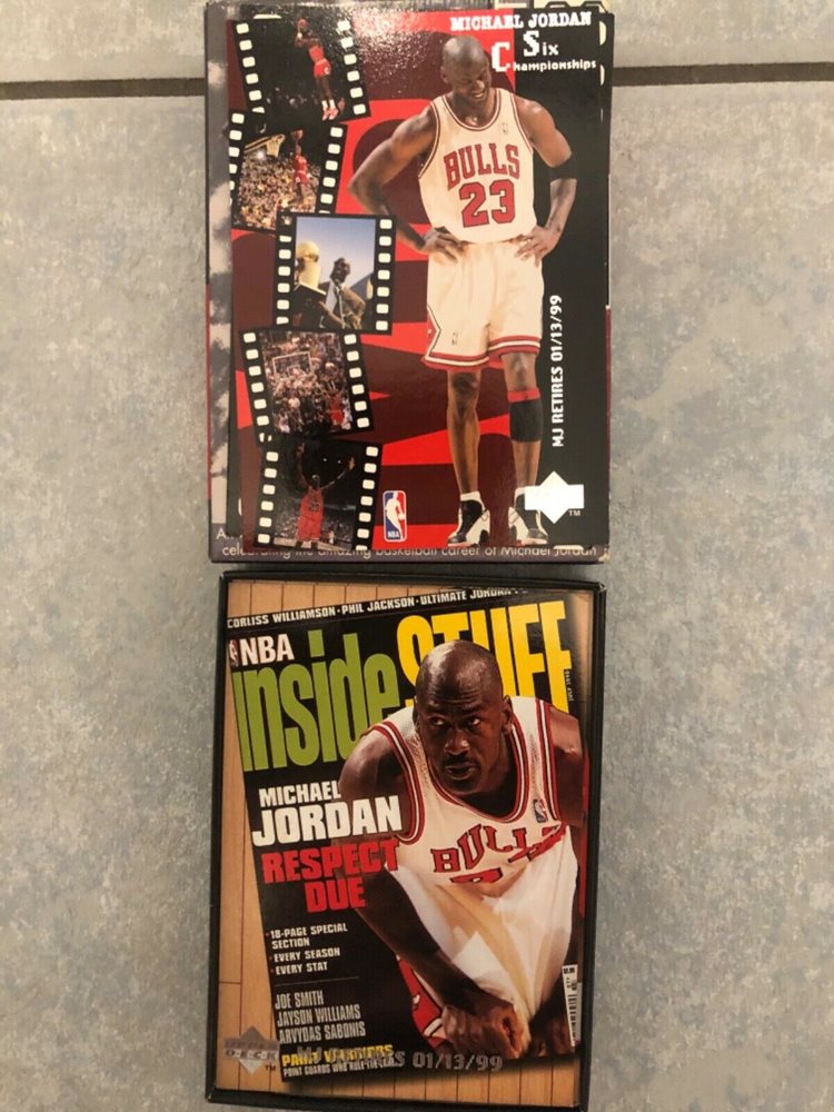 upper deck michael jordan card 23