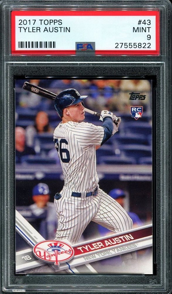 Auction Prices Realized Baseball Cards 2017 Topps Tyler Austin