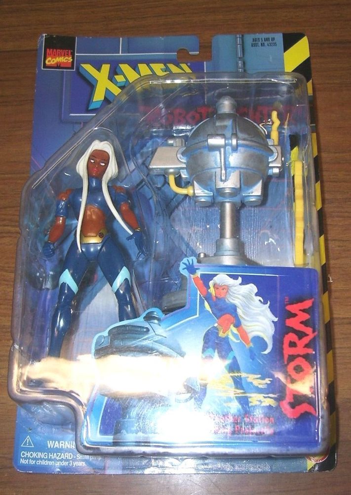 X Men Robot Fighters Storm Variant Short Hair 5 Acti