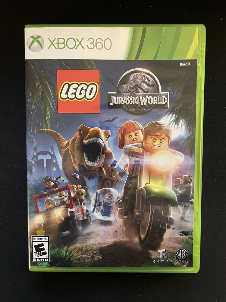 LEGO Jurassic World Xbox 360 Kids Game Near Mint cond