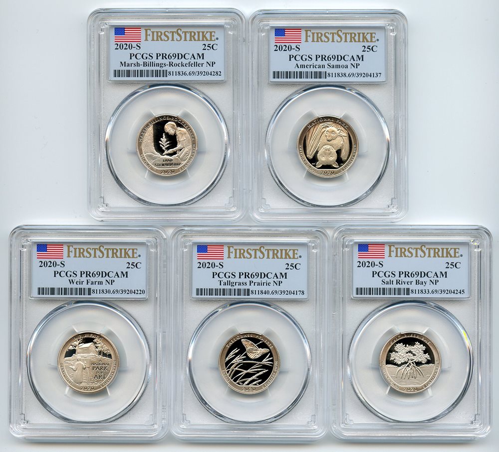 2019 S 25C Silver Lowell Quarter PCGS PR69DCAM First Strike