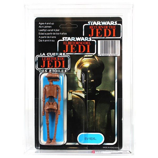 Vintage Star Wars TriLogo EV9D9 Figure AFA 90NM+/MT
