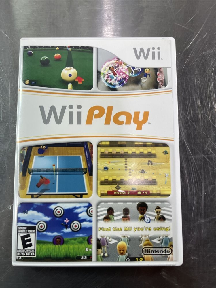 Wii Play Game Complete TESTED