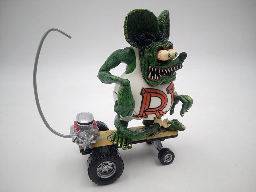 Rat Fink Action Figure Ed /"Big Daddy/" Roth Special Red Edition