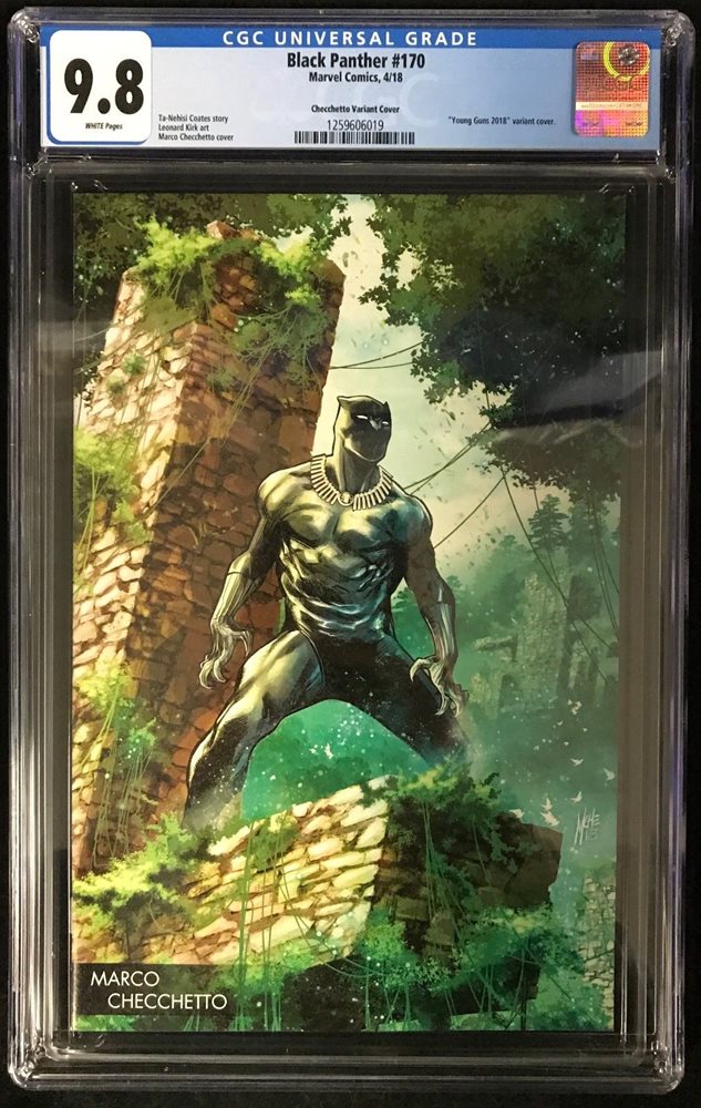 Black Panther #170 Young Guns Marco Checchetto Variant Cover NM
