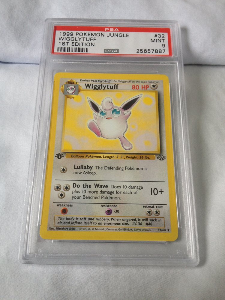 1999 wigglytuff pokemon card  ex 222/091 style setup or your main portfolio eBay Auction Item 282262945330 TCG