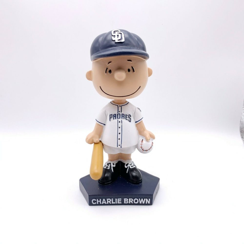 2019 San Diego Padres Charlie Brown Peanuts Bobblehead