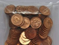 ZAMBIA 2 NGWEE KM10 1983 PRESIDENT KAUNDA EAGLE UNC MONEY LOT X 100 PCS COINS