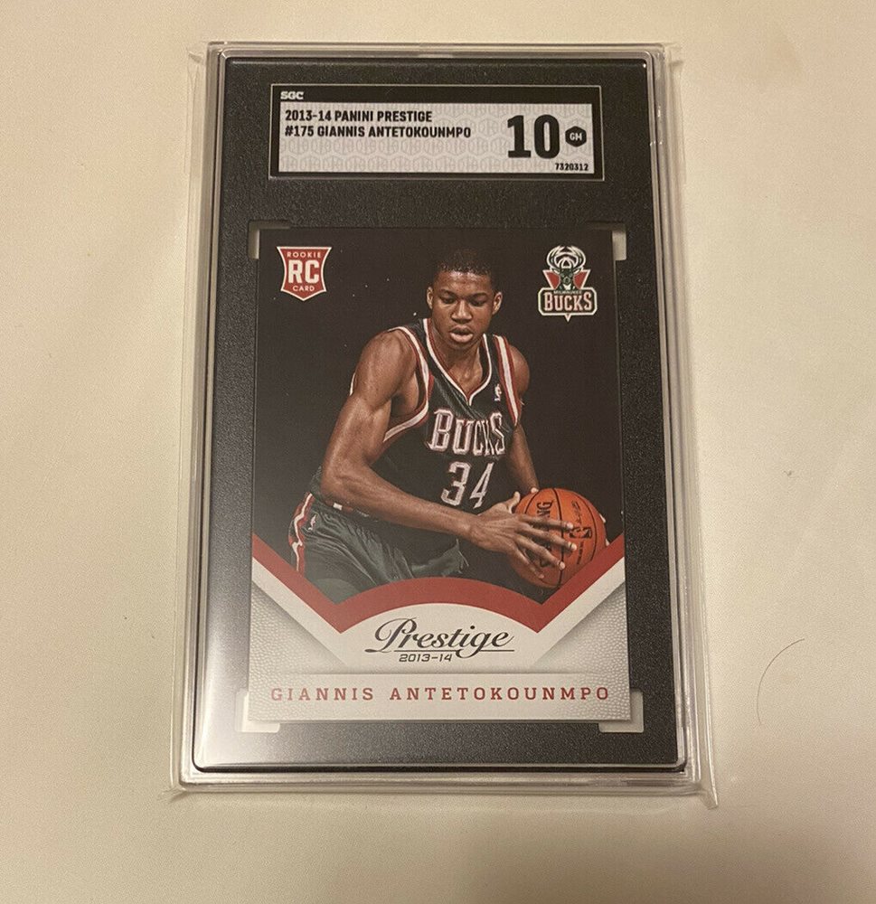 2013-14 Prestige Giannis Antetokounmpo Rookie Card RC #