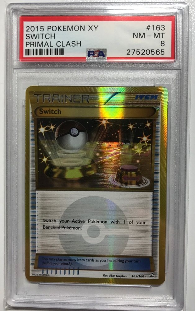 pokemon card switch secret rare Multi 164/147 Evolves from null Rules Switch your Active Pokmon with 1 of your Benched Pokmon Pokmon Cards TCG - Secret