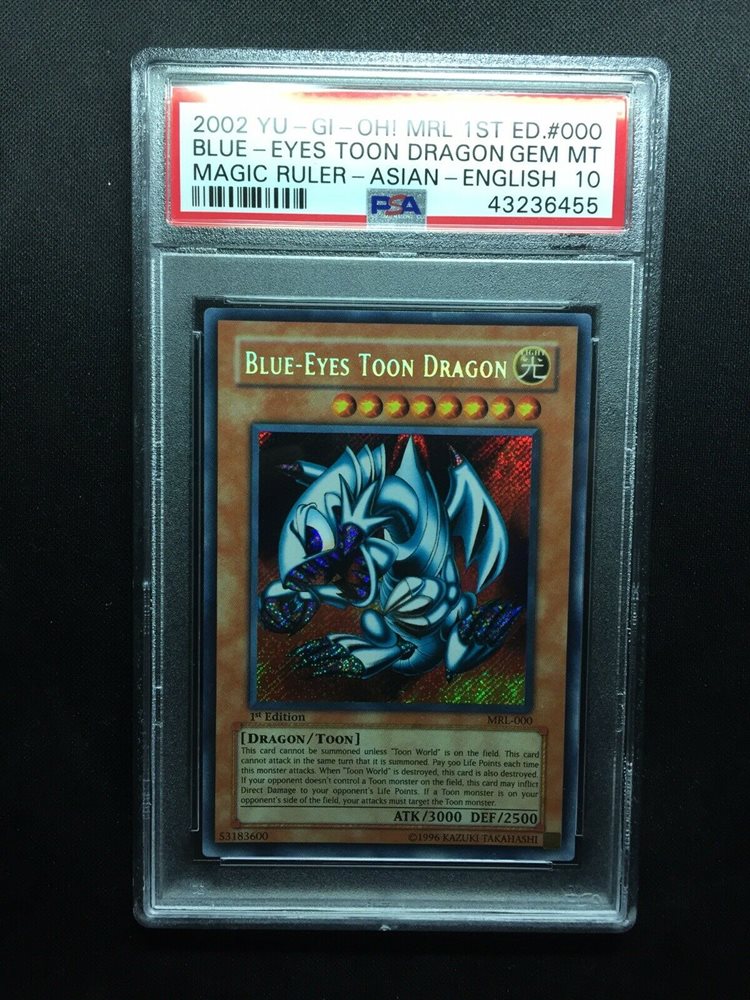 Yugioh Blue Eyes White Dragon Toon