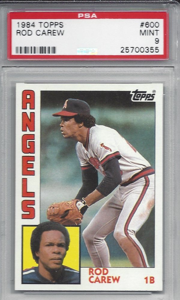 Auction Prices Realized Baseball Cards 1984 Topps Angels Batting