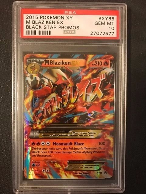 Auction Prices Realized Tcg Cards 2015 POKEMON XY BLACK STAR