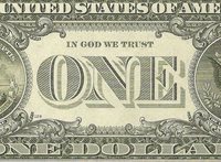 1 Dollar Bill Front And Back