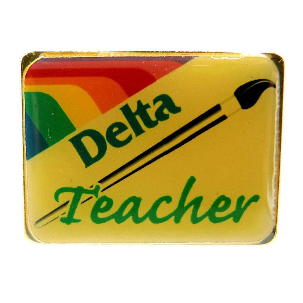 Delta Art Teacher Lapel Pin