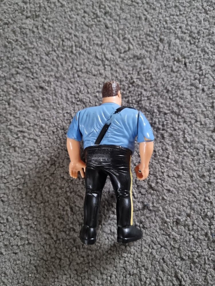 Hasbro WWF Big Boss Man Action Figure Wrestling WWE