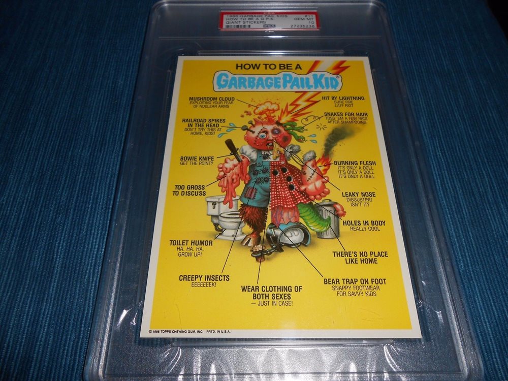How To Be A Garbage Pail Kid