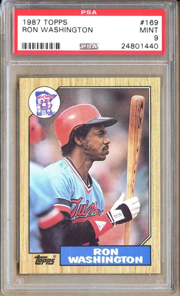 Auction Prices Realized Baseball Cards 1987 Topps Ron Washington