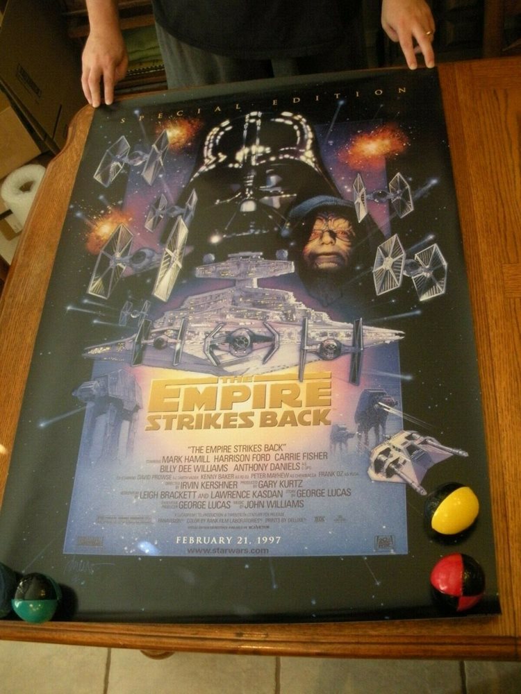 EMPIRE STRIKES BACK Special Edition Original One Sheet